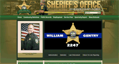 Desktop Screenshot of highlandssheriff.org
